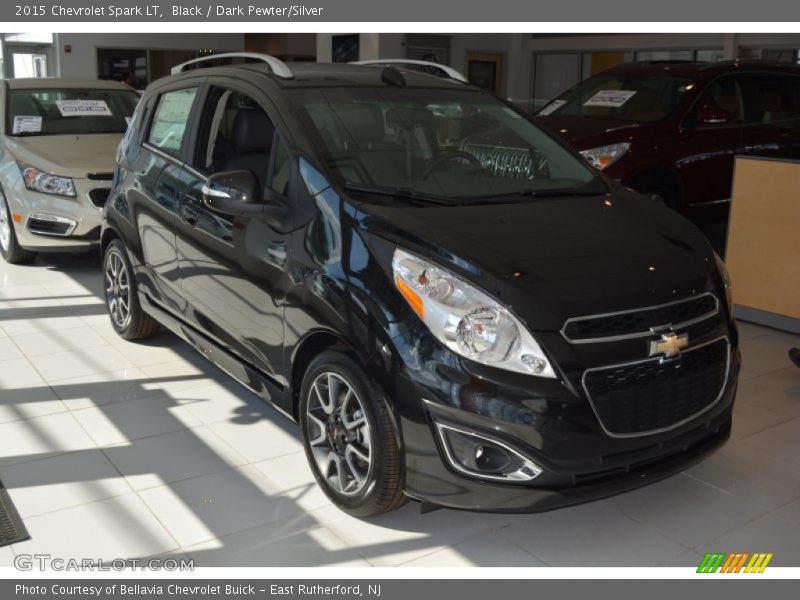 Black / Dark Pewter/Silver 2015 Chevrolet Spark LT