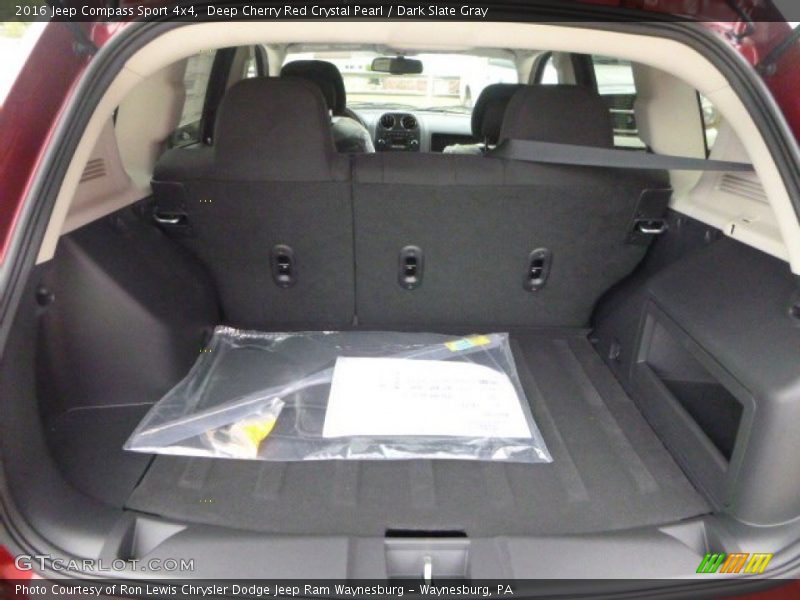 2016 Compass Sport 4x4 Trunk
