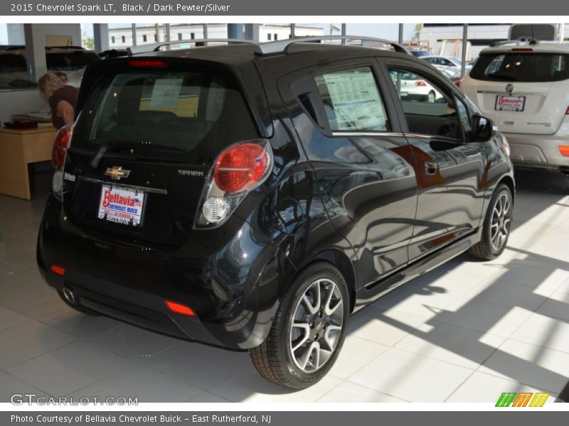 Black / Dark Pewter/Silver 2015 Chevrolet Spark LT
