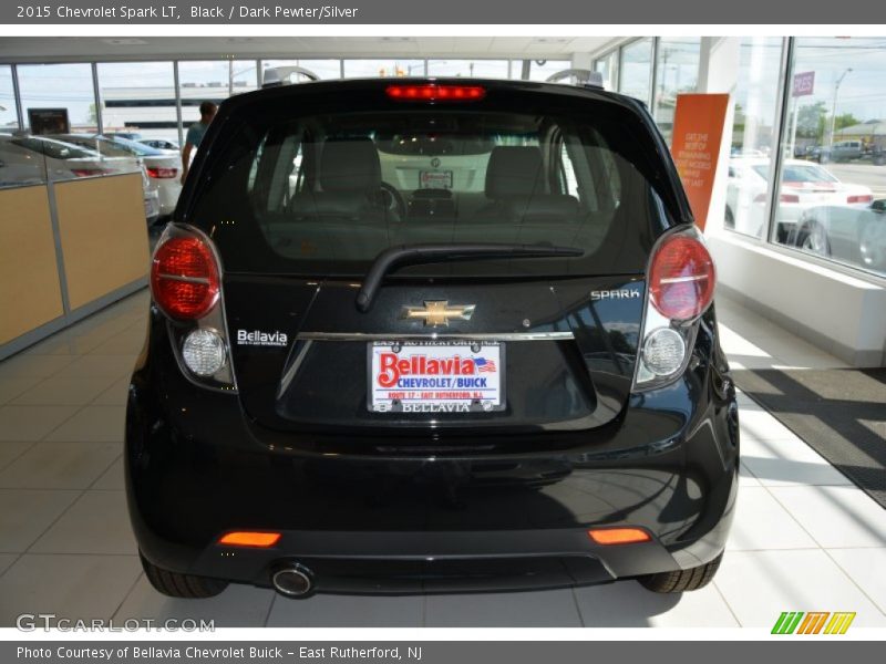 Black / Dark Pewter/Silver 2015 Chevrolet Spark LT