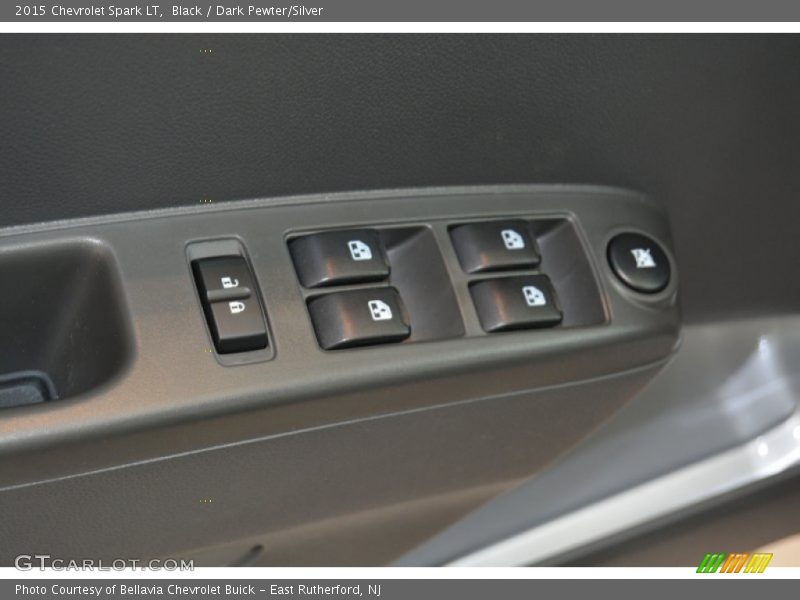 Black / Dark Pewter/Silver 2015 Chevrolet Spark LT