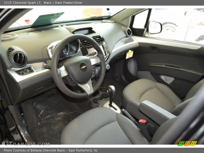 Black / Dark Pewter/Silver 2015 Chevrolet Spark LT