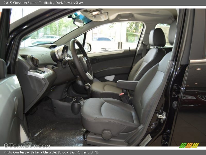 Black / Dark Pewter/Silver 2015 Chevrolet Spark LT