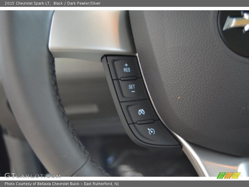 Black / Dark Pewter/Silver 2015 Chevrolet Spark LT