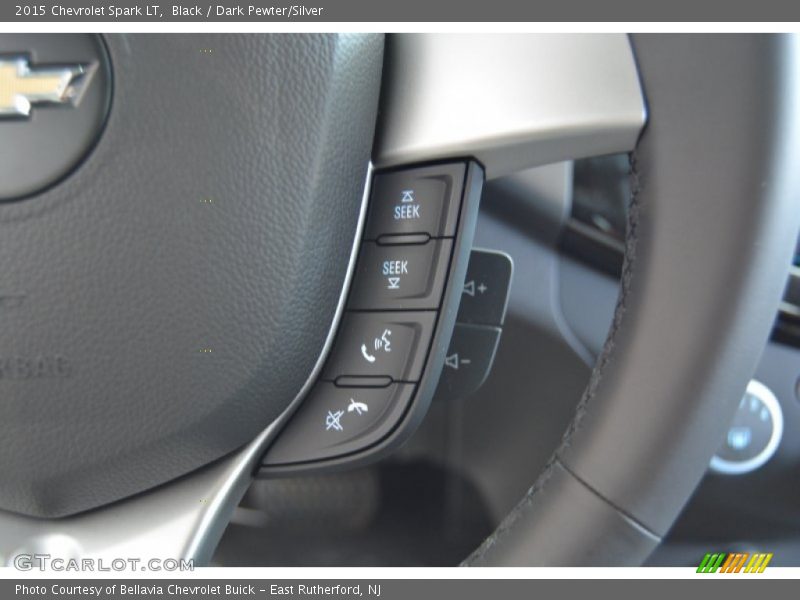 Black / Dark Pewter/Silver 2015 Chevrolet Spark LT