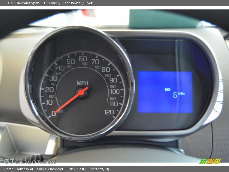 Black / Dark Pewter/Silver 2015 Chevrolet Spark LT