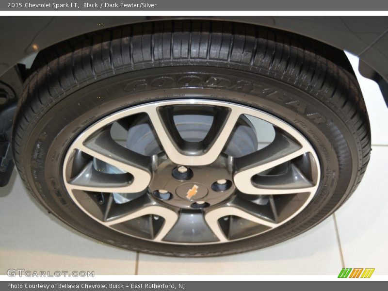 Black / Dark Pewter/Silver 2015 Chevrolet Spark LT