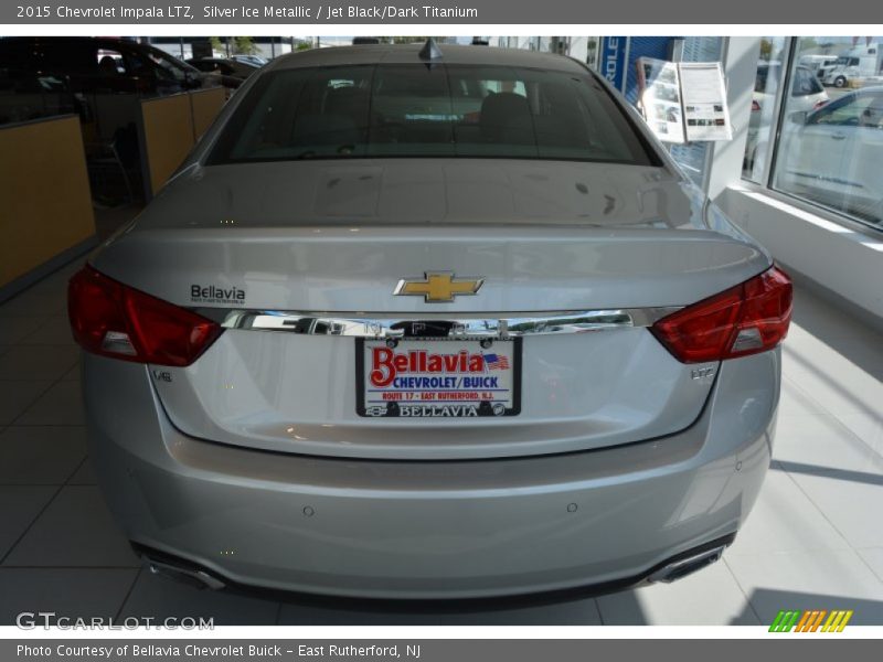 Silver Ice Metallic / Jet Black/Dark Titanium 2015 Chevrolet Impala LTZ