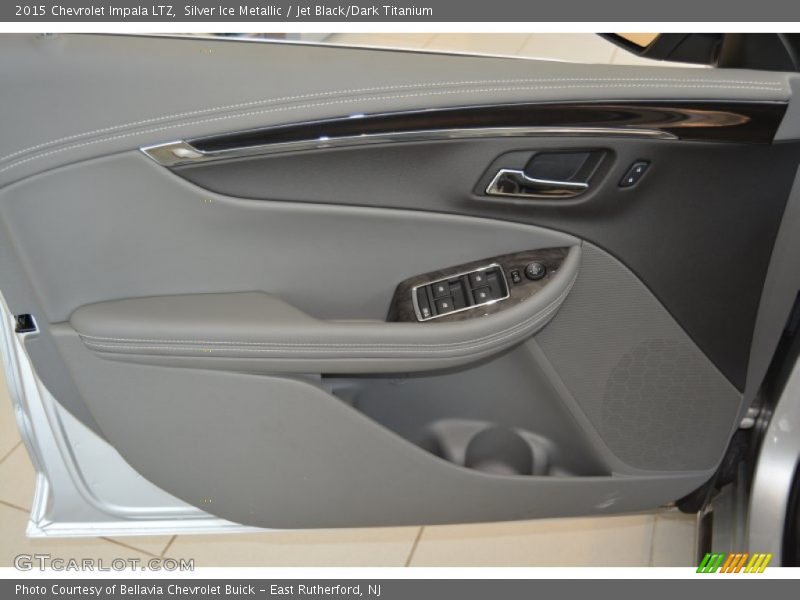 Silver Ice Metallic / Jet Black/Dark Titanium 2015 Chevrolet Impala LTZ