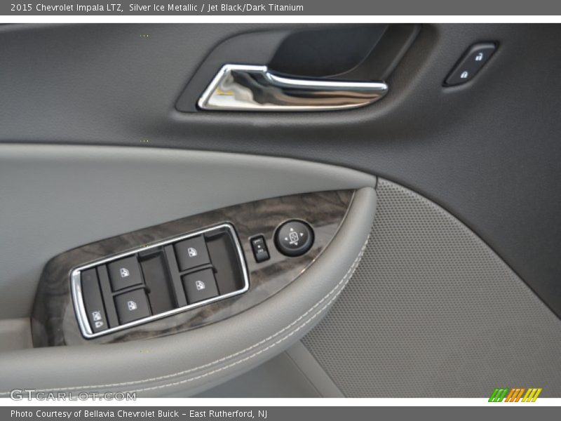 Silver Ice Metallic / Jet Black/Dark Titanium 2015 Chevrolet Impala LTZ