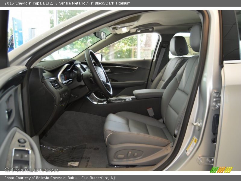 Silver Ice Metallic / Jet Black/Dark Titanium 2015 Chevrolet Impala LTZ
