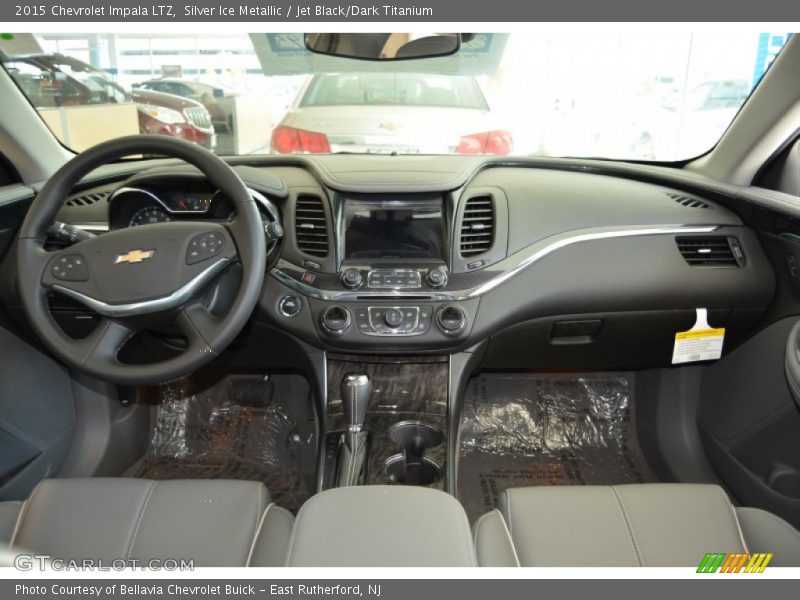 Silver Ice Metallic / Jet Black/Dark Titanium 2015 Chevrolet Impala LTZ