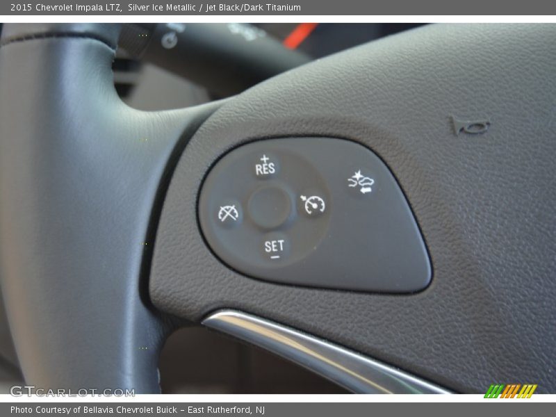 Silver Ice Metallic / Jet Black/Dark Titanium 2015 Chevrolet Impala LTZ
