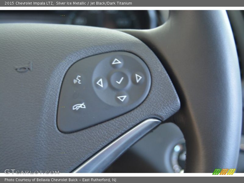 Silver Ice Metallic / Jet Black/Dark Titanium 2015 Chevrolet Impala LTZ