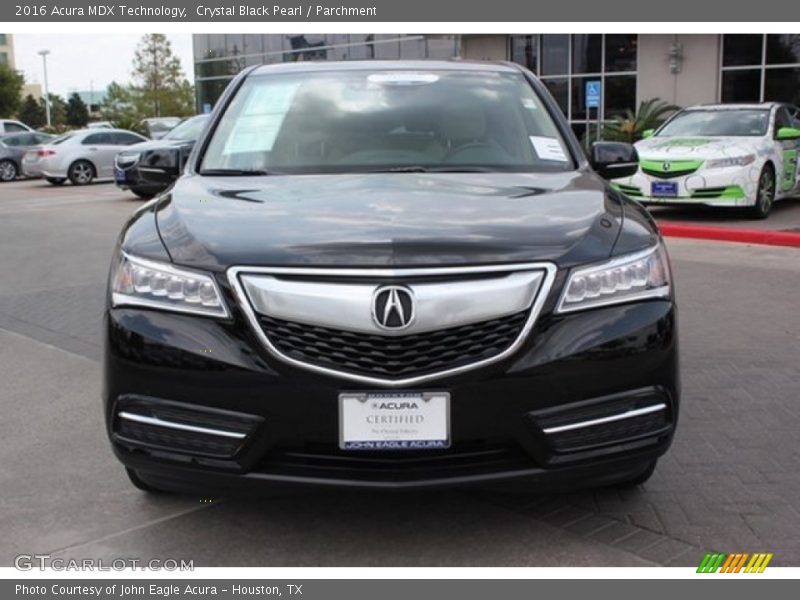 Crystal Black Pearl / Parchment 2016 Acura MDX Technology