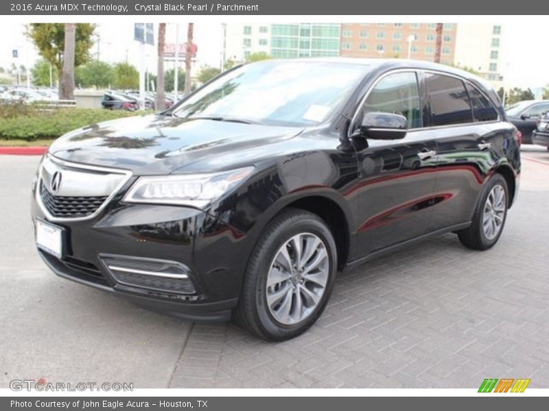 Crystal Black Pearl / Parchment 2016 Acura MDX Technology