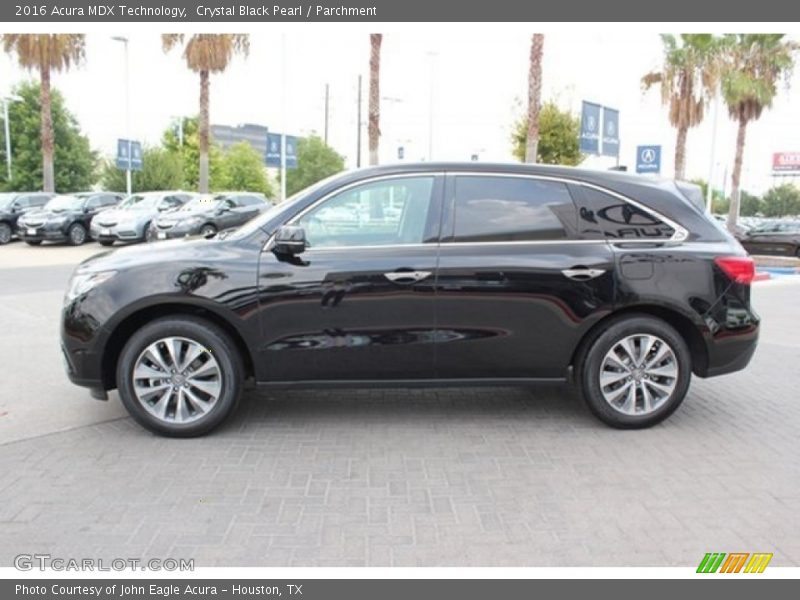 Crystal Black Pearl / Parchment 2016 Acura MDX Technology