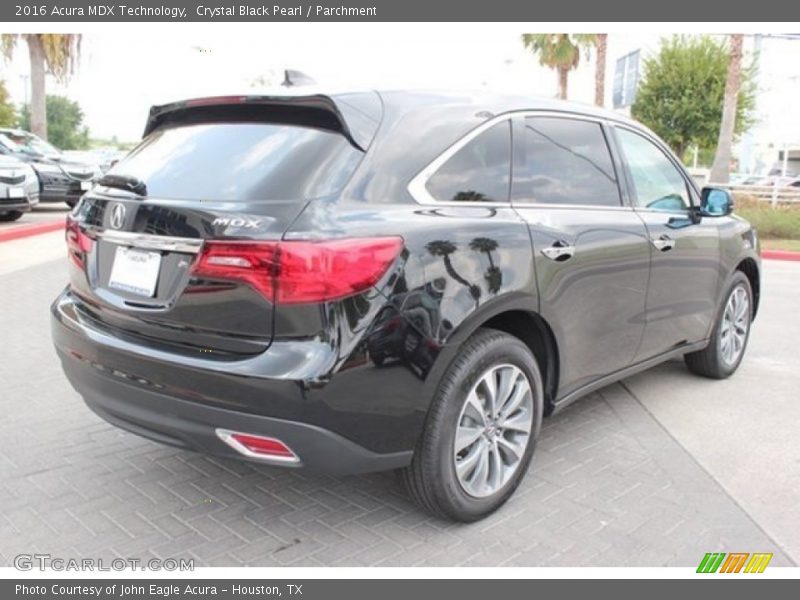 Crystal Black Pearl / Parchment 2016 Acura MDX Technology