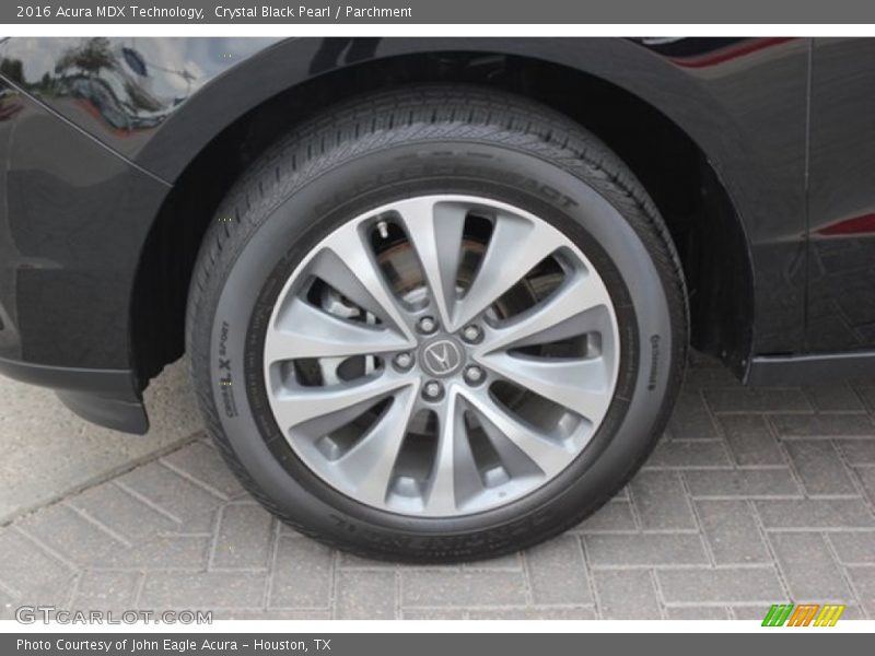 Crystal Black Pearl / Parchment 2016 Acura MDX Technology