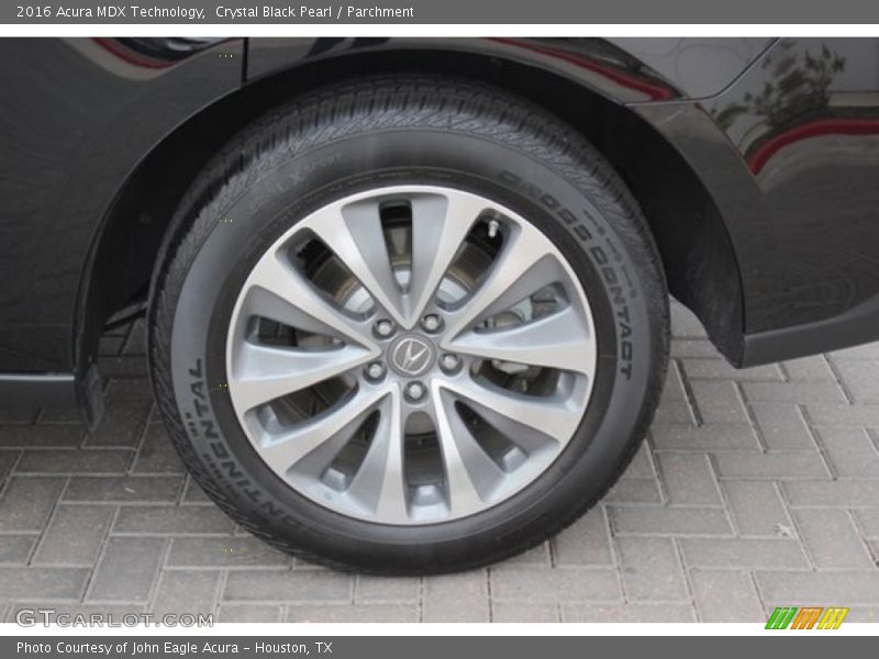 Crystal Black Pearl / Parchment 2016 Acura MDX Technology