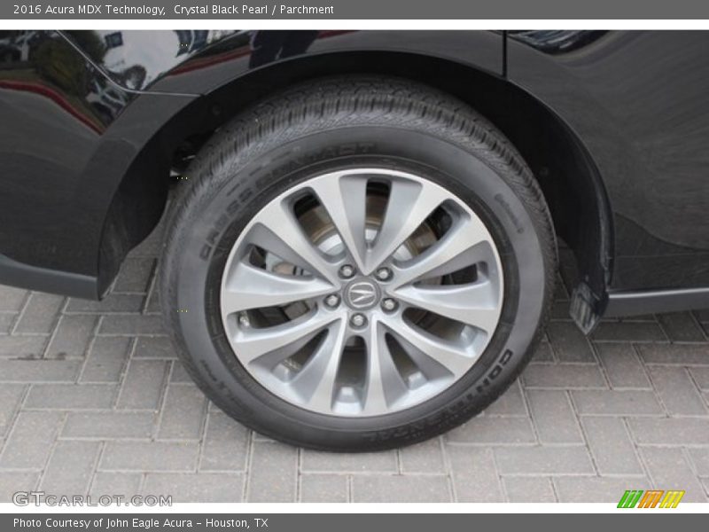 Crystal Black Pearl / Parchment 2016 Acura MDX Technology