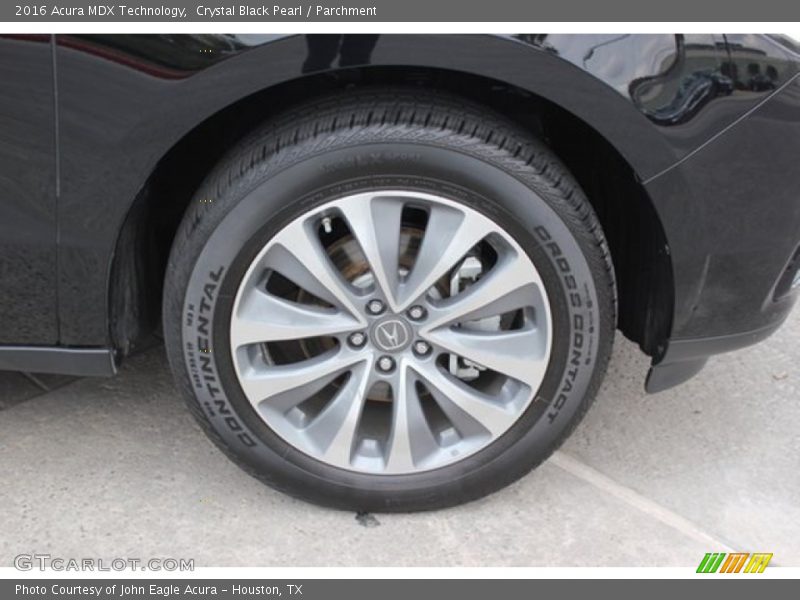 Crystal Black Pearl / Parchment 2016 Acura MDX Technology