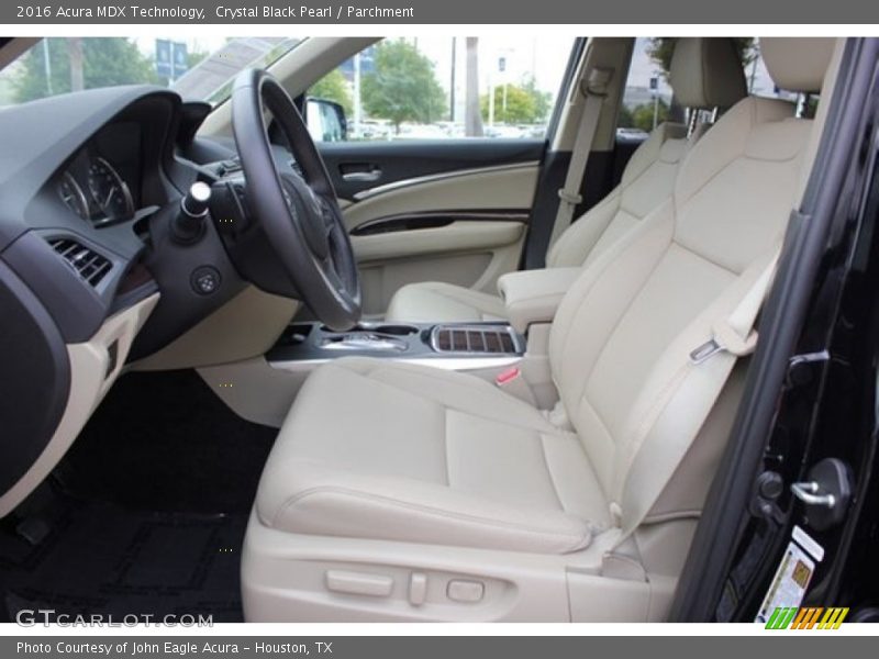Crystal Black Pearl / Parchment 2016 Acura MDX Technology