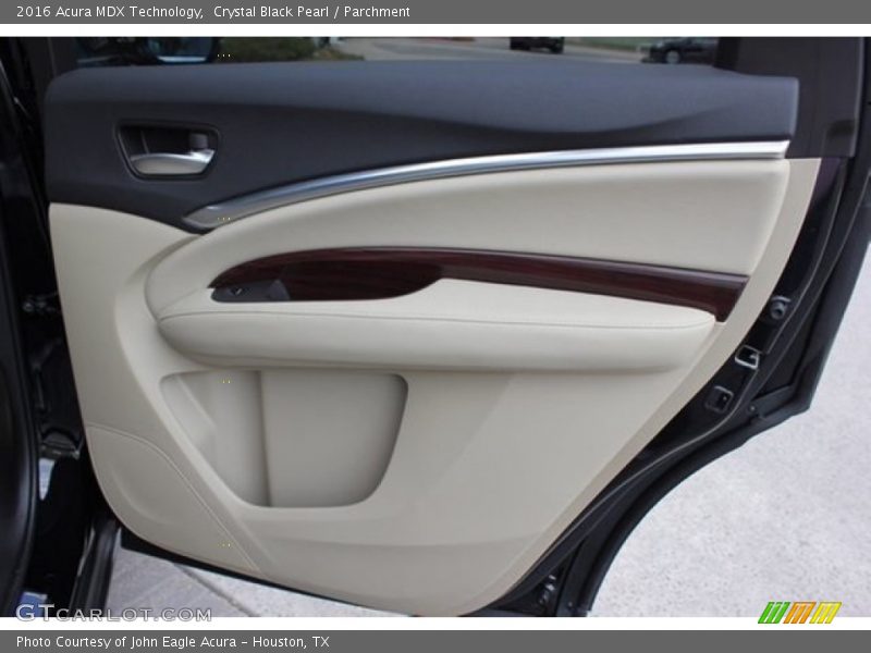 Crystal Black Pearl / Parchment 2016 Acura MDX Technology