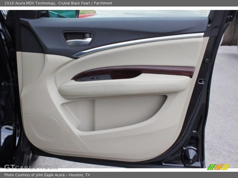 Crystal Black Pearl / Parchment 2016 Acura MDX Technology