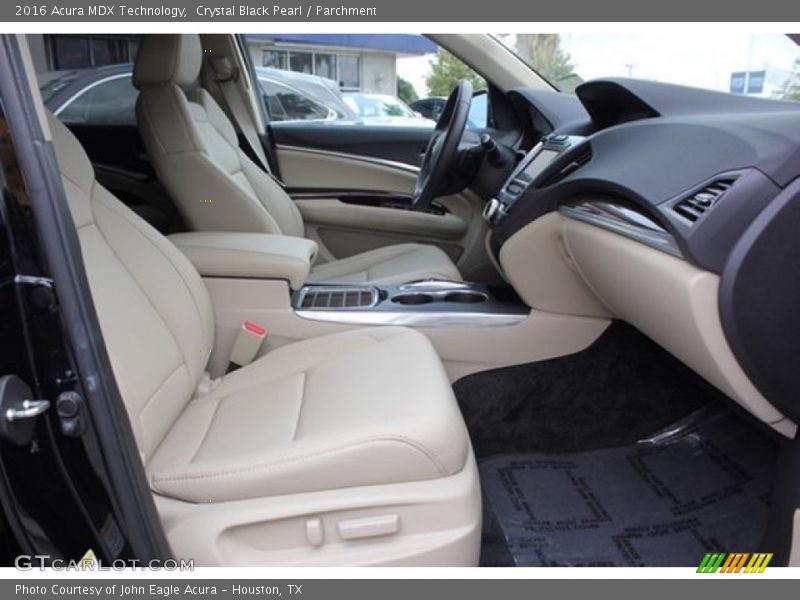 Crystal Black Pearl / Parchment 2016 Acura MDX Technology