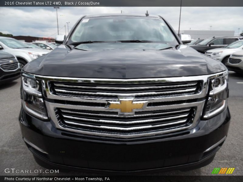 Black / Cocoa/Dune 2016 Chevrolet Tahoe LTZ 4WD