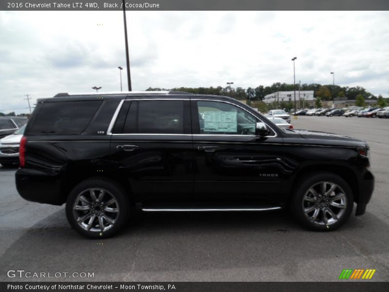 Black / Cocoa/Dune 2016 Chevrolet Tahoe LTZ 4WD