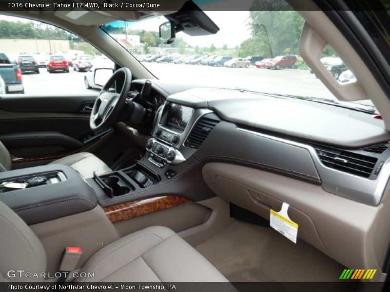 Black / Cocoa/Dune 2016 Chevrolet Tahoe LTZ 4WD