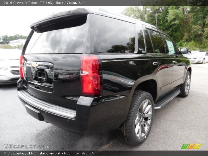Black / Cocoa/Dune 2016 Chevrolet Tahoe LTZ 4WD