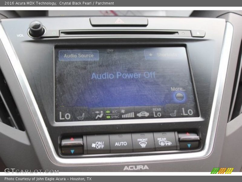 Crystal Black Pearl / Parchment 2016 Acura MDX Technology