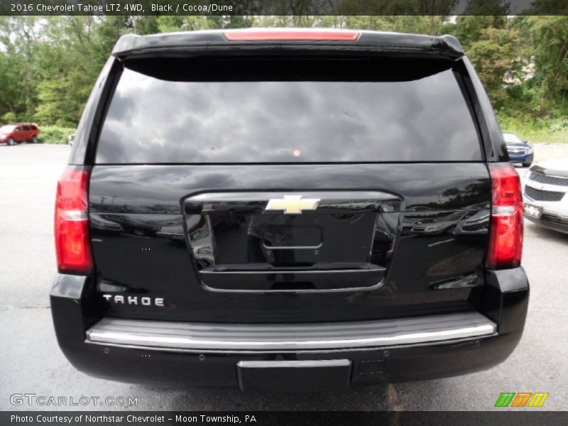 Black / Cocoa/Dune 2016 Chevrolet Tahoe LTZ 4WD