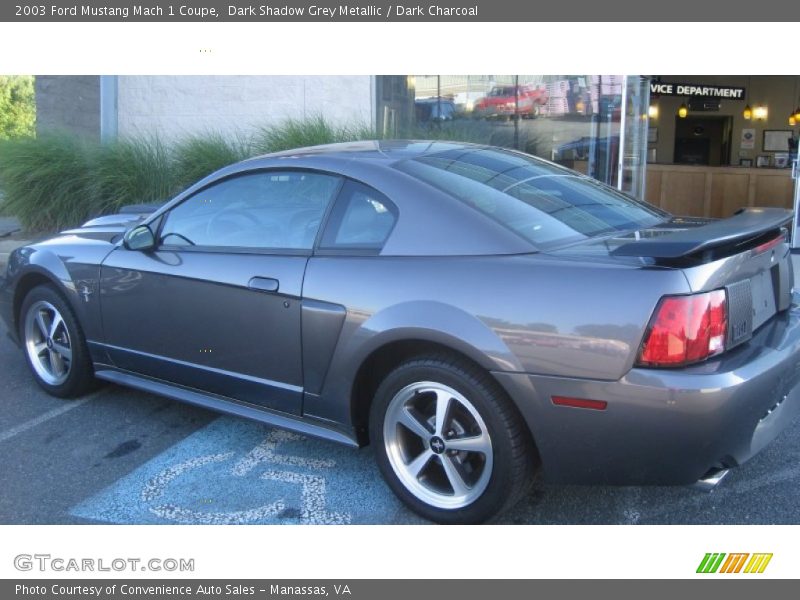 Dark Shadow Grey Metallic / Dark Charcoal 2003 Ford Mustang Mach 1 Coupe