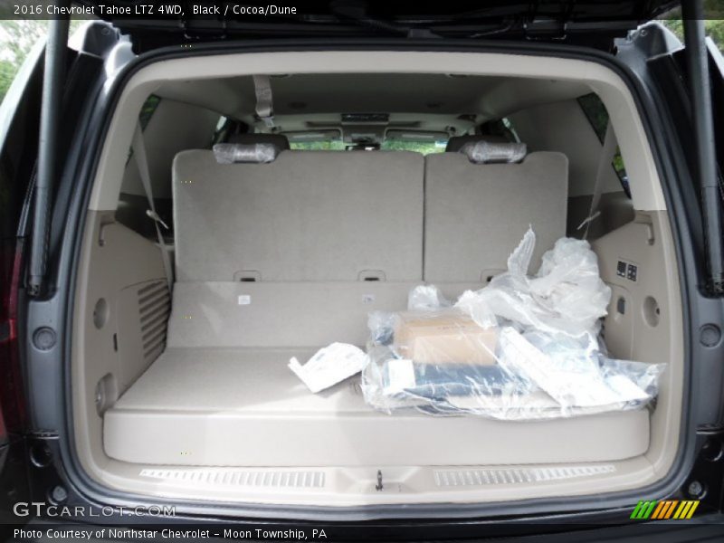 Black / Cocoa/Dune 2016 Chevrolet Tahoe LTZ 4WD