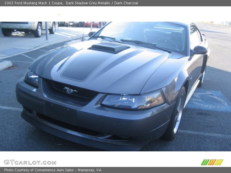 Dark Shadow Grey Metallic / Dark Charcoal 2003 Ford Mustang Mach 1 Coupe