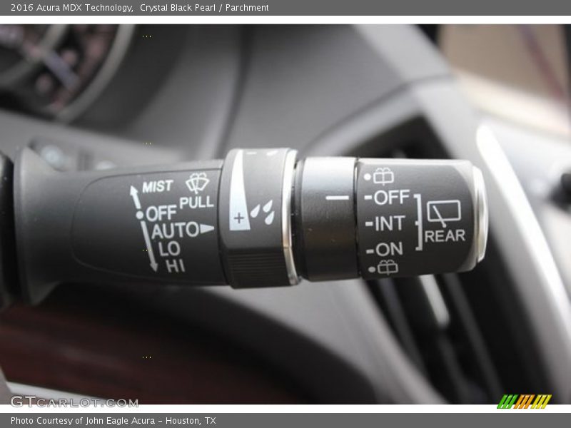 Crystal Black Pearl / Parchment 2016 Acura MDX Technology