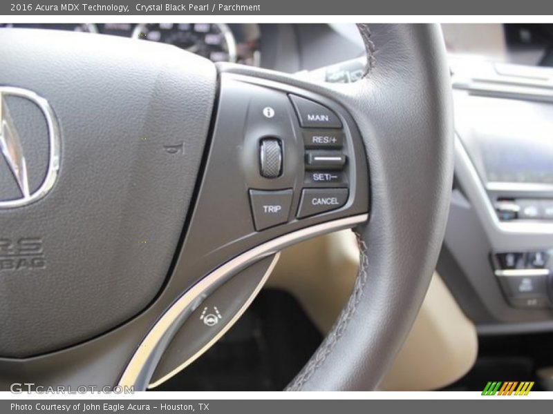 Crystal Black Pearl / Parchment 2016 Acura MDX Technology