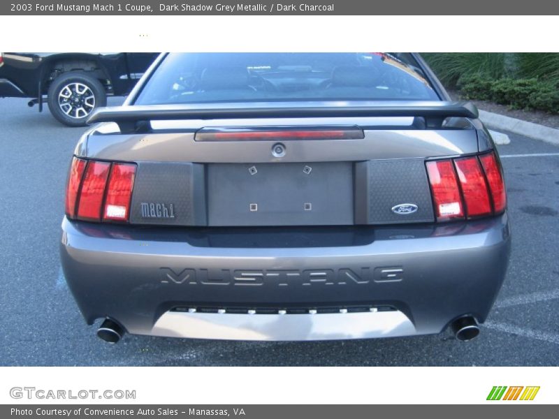 Dark Shadow Grey Metallic / Dark Charcoal 2003 Ford Mustang Mach 1 Coupe