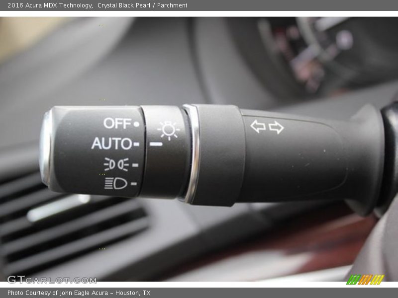 Crystal Black Pearl / Parchment 2016 Acura MDX Technology
