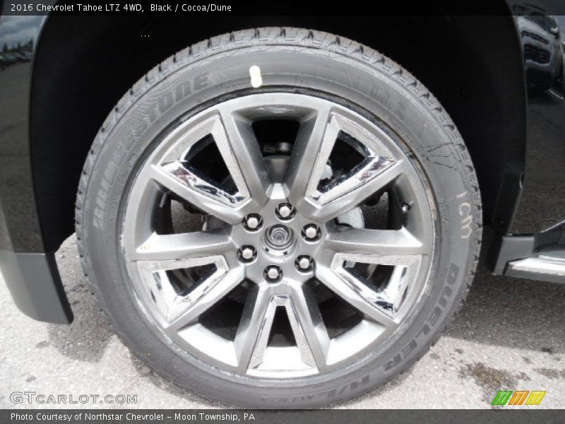 Black / Cocoa/Dune 2016 Chevrolet Tahoe LTZ 4WD