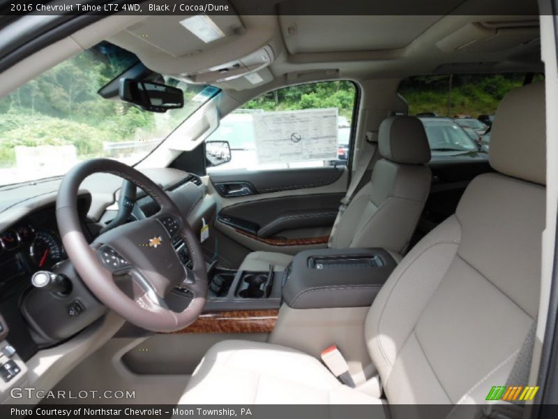 Black / Cocoa/Dune 2016 Chevrolet Tahoe LTZ 4WD