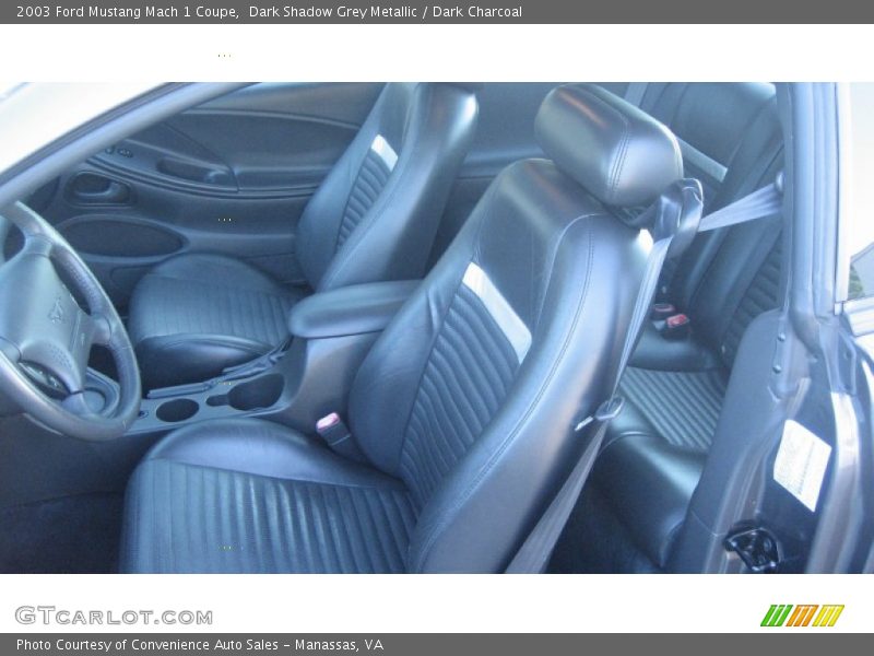 Dark Shadow Grey Metallic / Dark Charcoal 2003 Ford Mustang Mach 1 Coupe