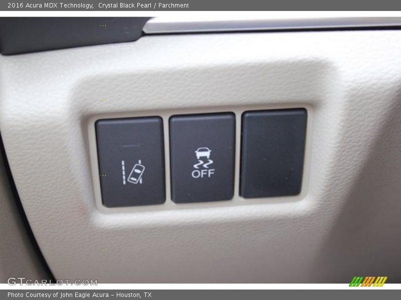 Crystal Black Pearl / Parchment 2016 Acura MDX Technology