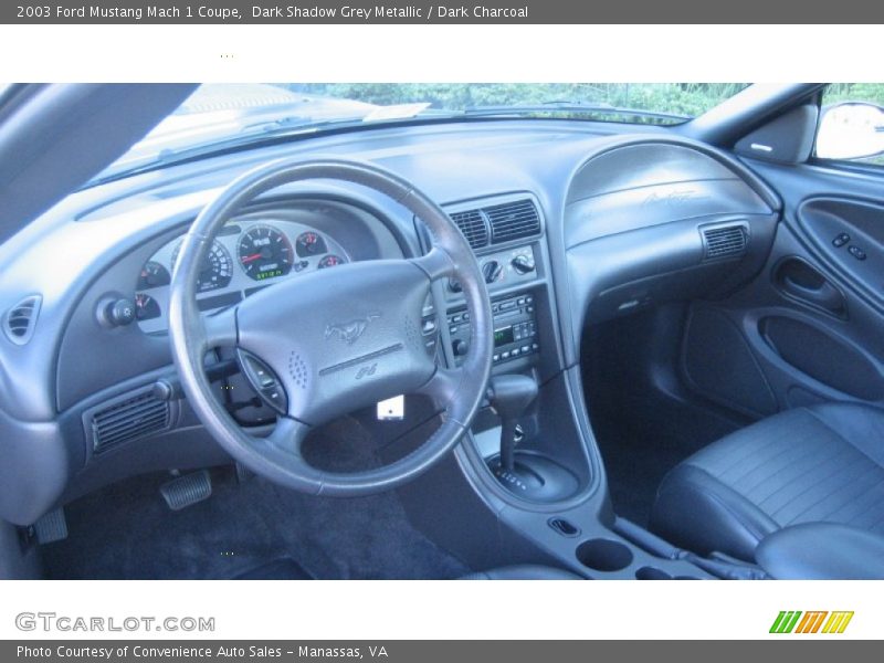 Dark Shadow Grey Metallic / Dark Charcoal 2003 Ford Mustang Mach 1 Coupe