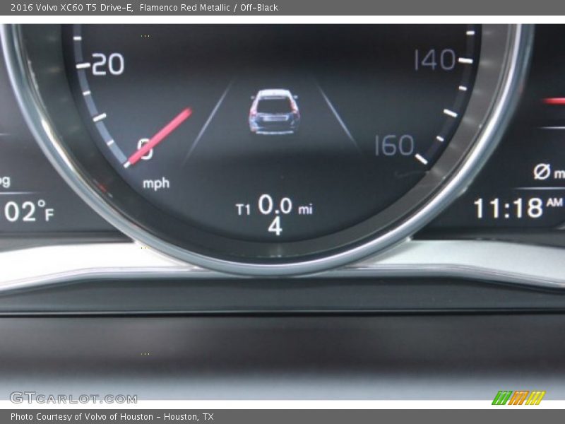 Flamenco Red Metallic / Off-Black 2016 Volvo XC60 T5 Drive-E