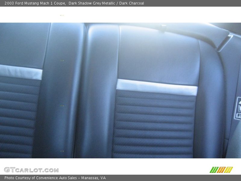 Dark Shadow Grey Metallic / Dark Charcoal 2003 Ford Mustang Mach 1 Coupe
